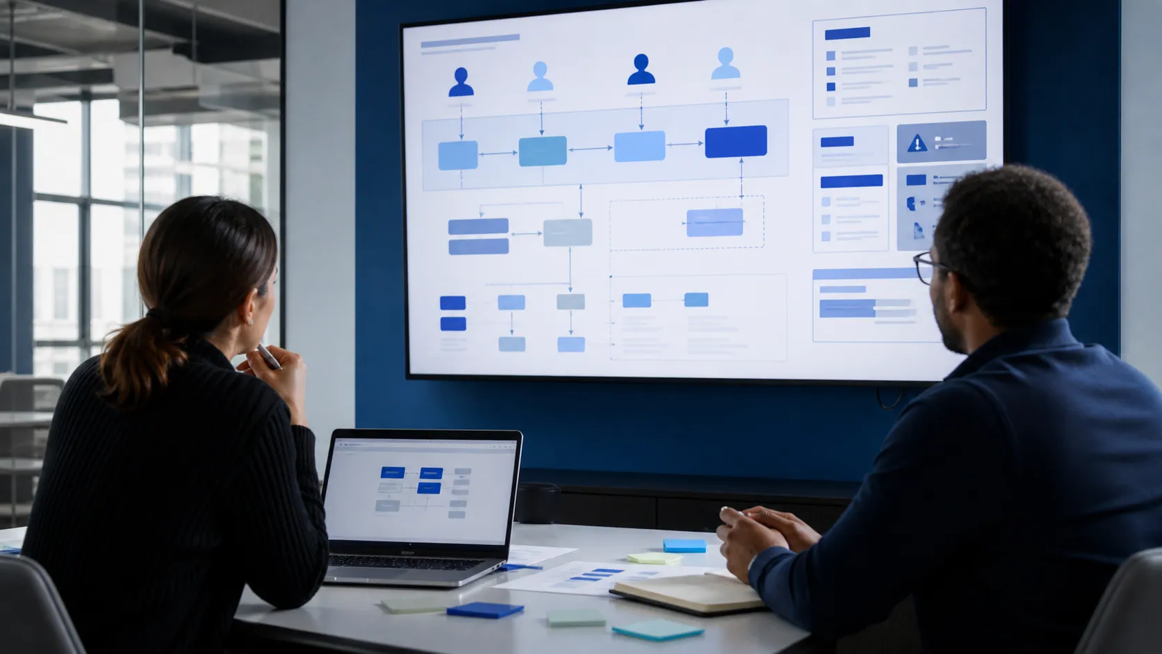 Sesión de diagnóstico para definir procesos, usuarios, integraciones y riesgos